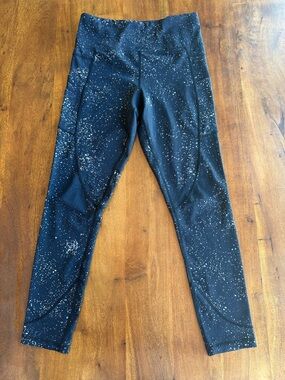 ZYIA Active Black Speckled High-Rise Active Leggings